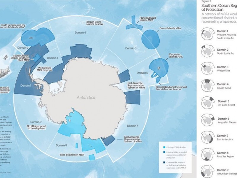 Weddel Sea Map