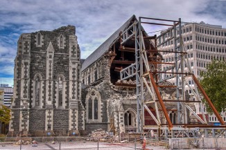 Cathedral Earthquake broken fallen Christchurch