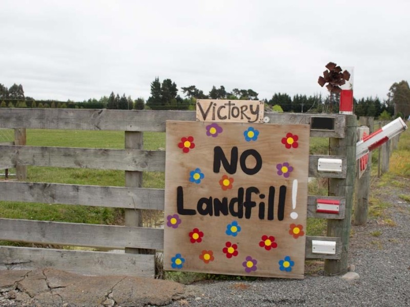 Landfill Sign