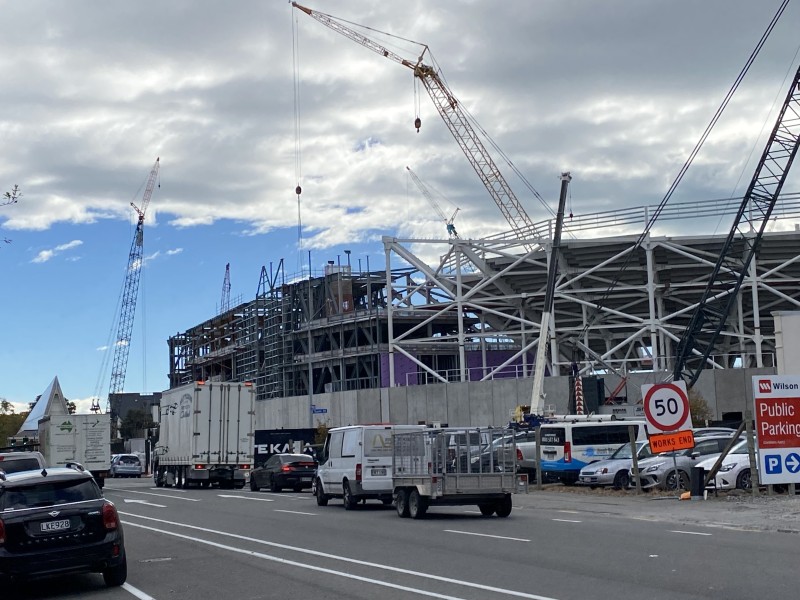 Stadium under Construction Campbell Macpherson 27/3