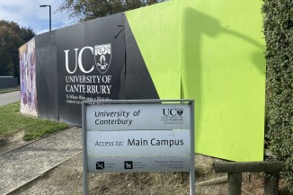University of Canterbury Sign