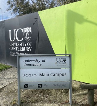 University of Canterbury Sign