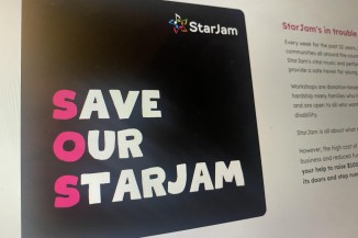 StarJam's call for funding Joe Shaw 030424
