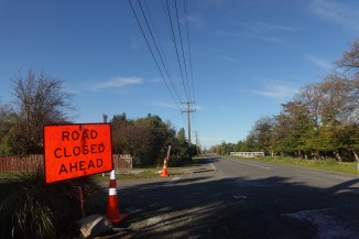 Drain Rd in Doyleston closed for repairs