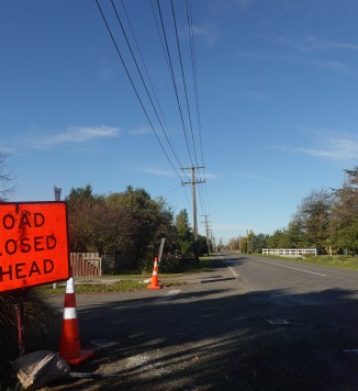 Drain Rd in Doyleston closed for repairs