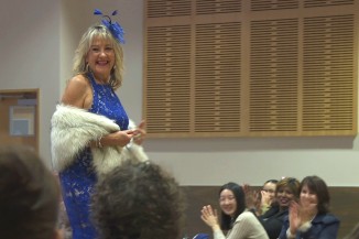 Fashion for Hope model on runway