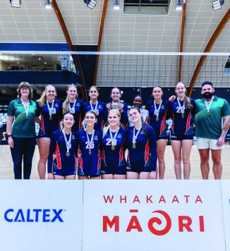 Volleyball nationals team St Margs