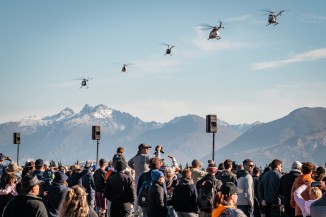 Helicopters Over Wanaka