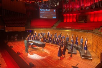 St Andrews choir Louis Johnston