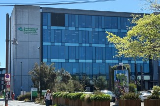 Outside of Environment Canterbury building