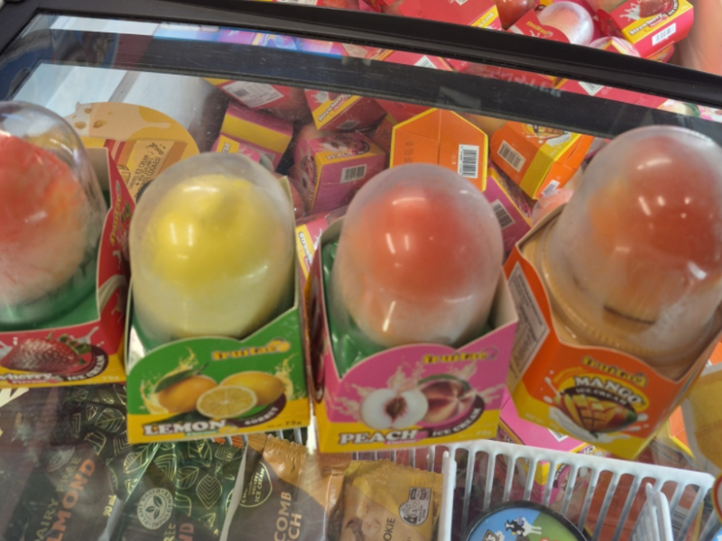 4 ice creams