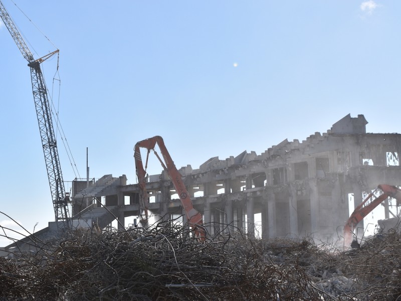 Deans Stand Demolition