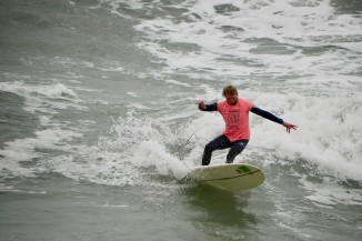Surfer at Duke Festival