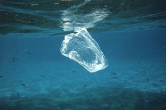 Plastic in water