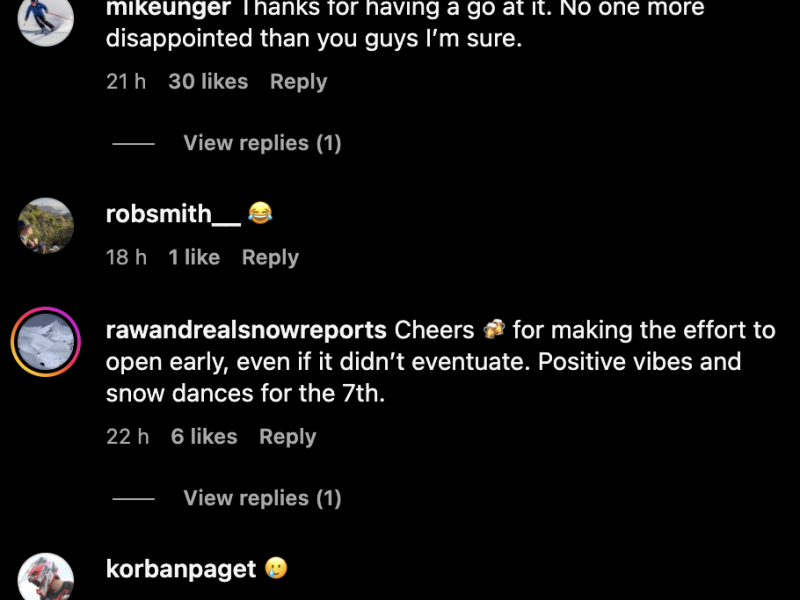 Instagram comments