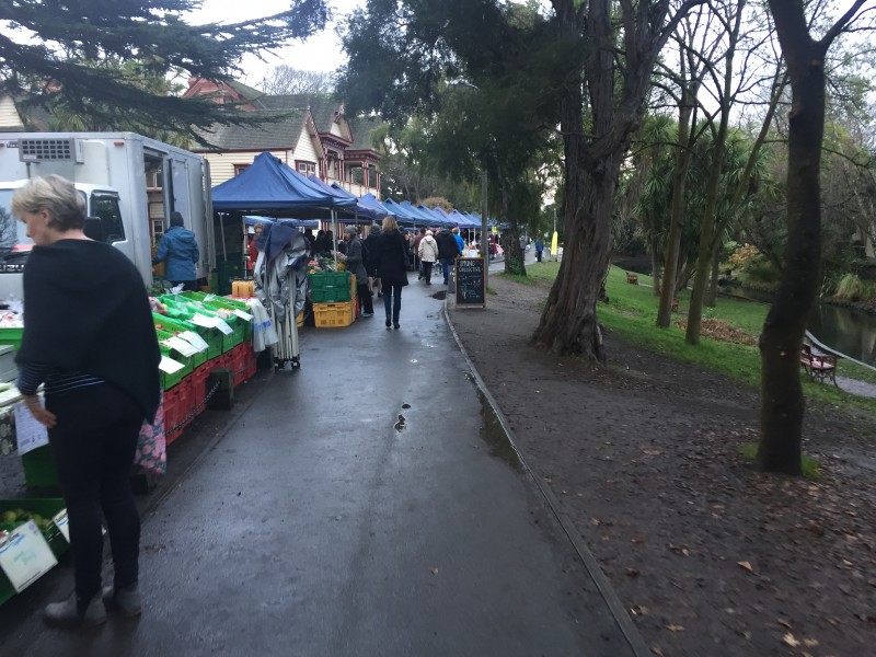 Christchurch farmers market