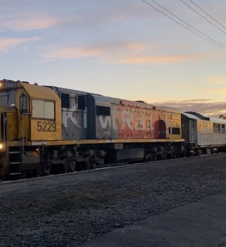 train shot